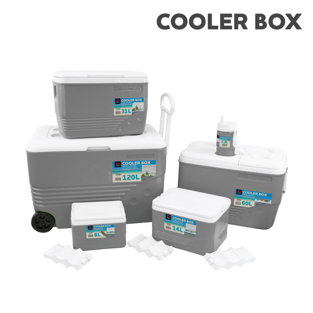 SQ Professional - Cooler Box Set 6pc Grey 3508  
